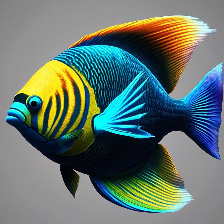 CC0 词表组合 10:fish 示例图