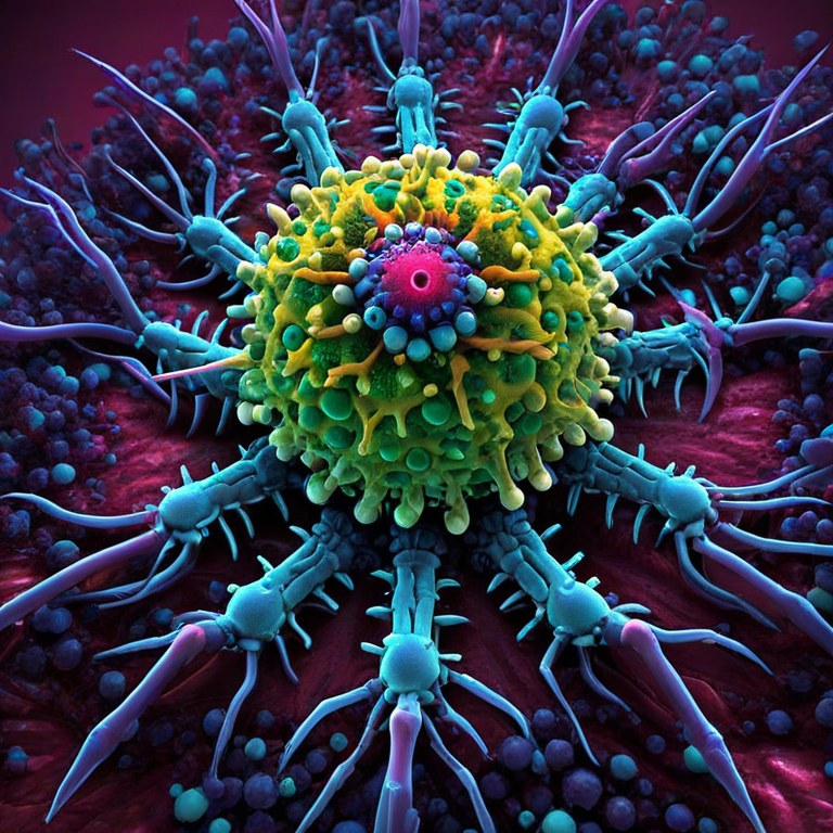 CC0 词表组合 11:virus 示例图