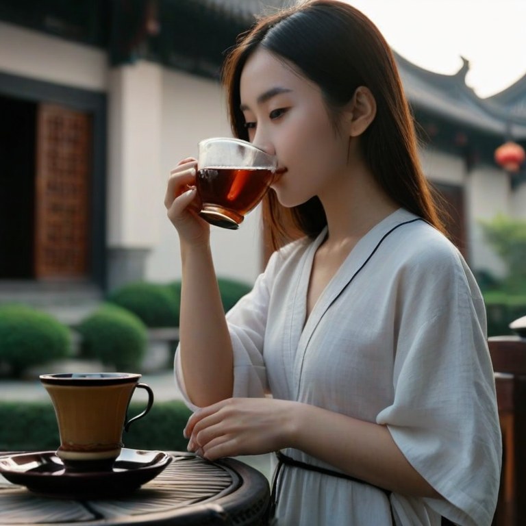 ComfyUI · 苏州庭院茶歇人像 示例图