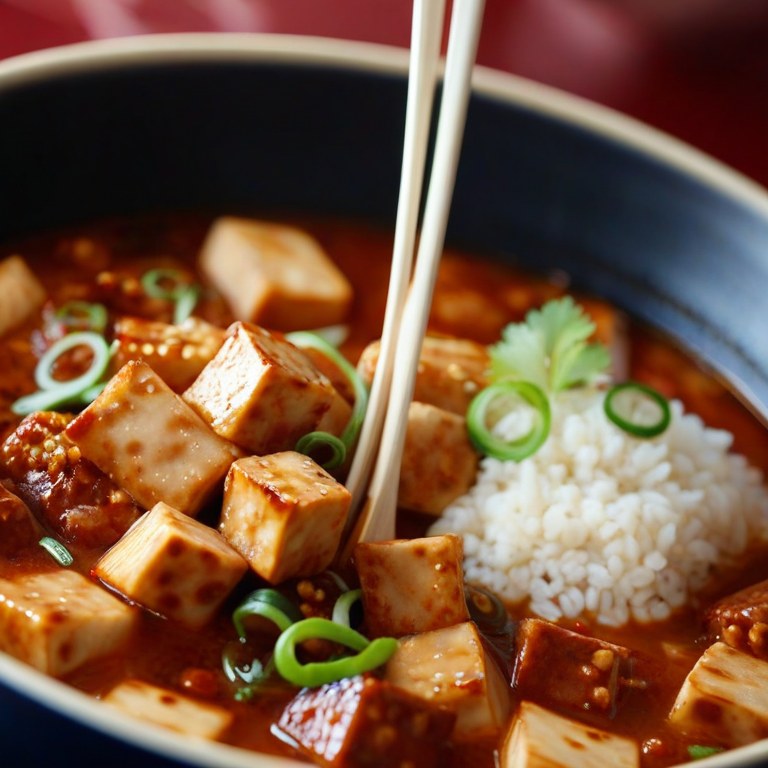 ComfyUI · 麻婆豆腐美食特写 示例图