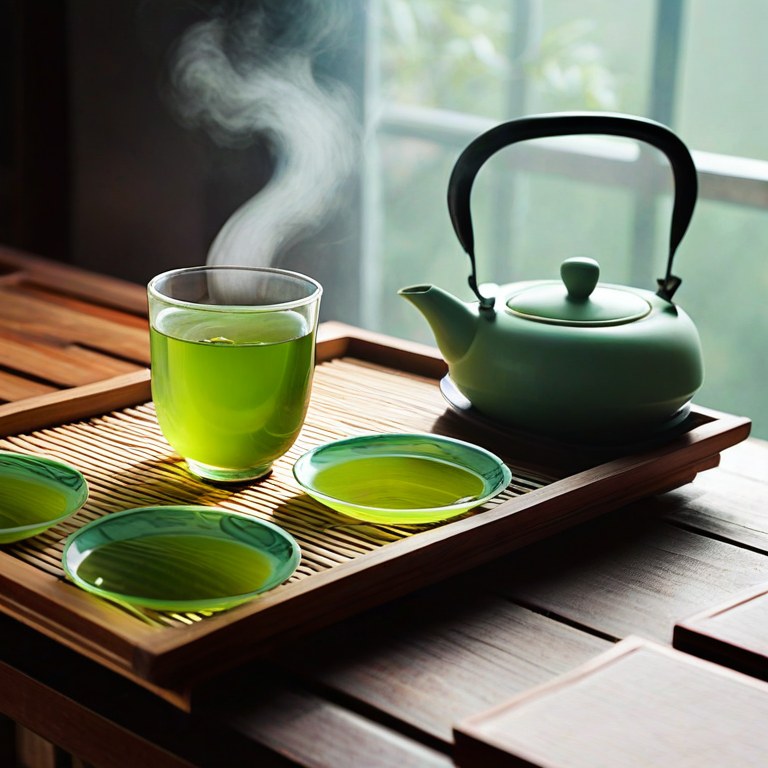 Flux · 龙井品茗静物(中文) 示例图