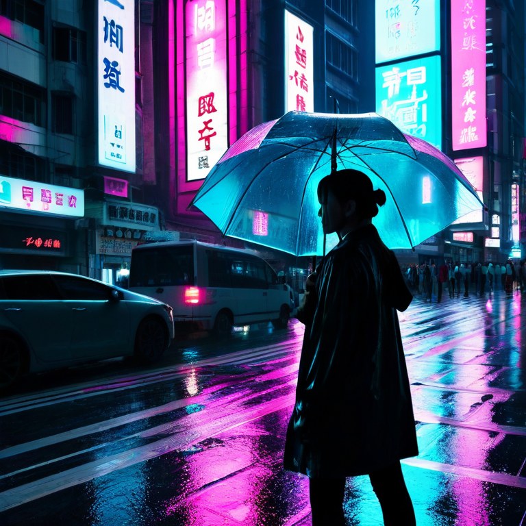 赛博上海雨夜(中文) 示例图